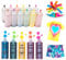 Tulip One-Step Tie-Dye Kit One-Step Krawatten-Set, Regenbogen-DIY, lustiger, ungiftiger Stoff, einfache Aktivität für große Gruppen, Partyzubehör, Paket enthält 12 Flaschen mit lebendigen Farbfarben, Originalversion