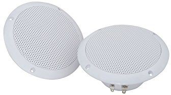 Water Resistant 5 Speakers | White | 80W Max | 8 Ohms