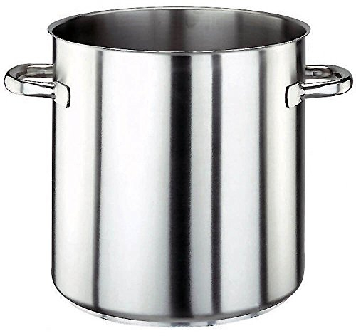 Paderno 11001-24 Pentola Alta, in Acciaio Inox, 24 cm