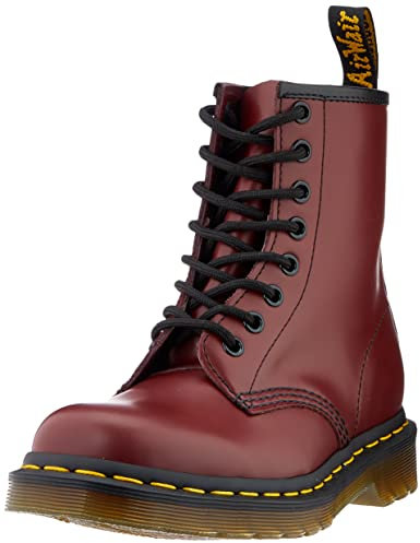 Dr. Martens 1460, Stivali Unisex – Adulto, Rosso (Cherry Red 001), 44 EU