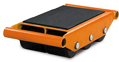 Unicraft Möbel Transportrollen TR 6 (Tragkraft: 6 t, 415 x 210 x 100 mm, Gummioberfläche) 6193060