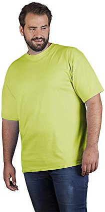 Premium T-Shirt Plus Size Herren, Wilde Limette, 4XL