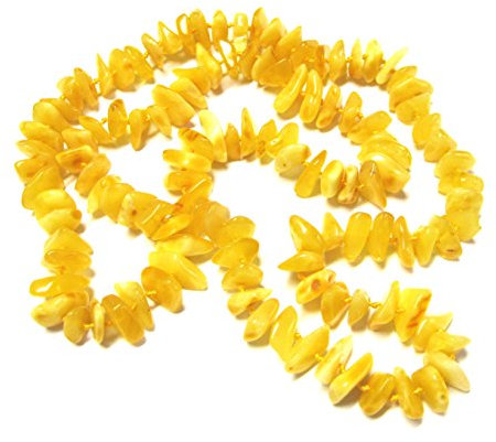 Bernsteinkette 65 cm milchiger Bernstein