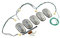 Dodge Ram 1500 2500 3500 Roof Cab Clearance Lamps Light Kit Mopar OEM