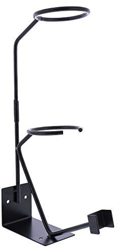 TCP Global Gravity Feed Paint Spray Gun Holder Stand with Strainer Holder, Wall or Bench Mount, HVLP