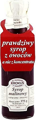 Jarabe de frambuesa 375g Krokus