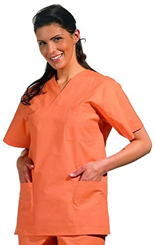 Leiber OP Kasack - orange - Größe: V