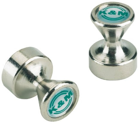 K&M Magnethafter für Notenpulte (Metall) im Paar