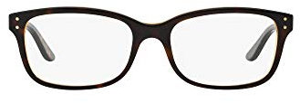 Ralph Lauren Damen Rl6062 Brillenrahmen mit Sehstärke Havanna/Gelb/Demo Linse, 52 mm