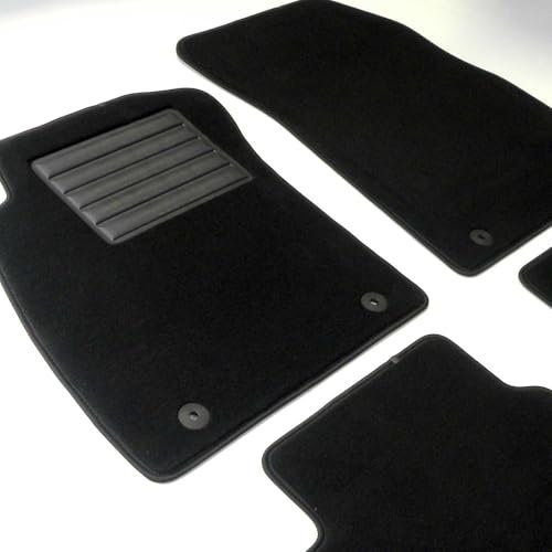 MDM Automatten für FIAT Punto II/III (188) 09.1999> Passform aus Velours Personalisiert, Absatzschoner verstärkte Fersenauflage, cod. Plus de964