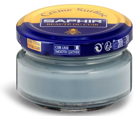 Saphir Cirage Crème Surfine Pommadier, Gris Elephant 47, 50 ml