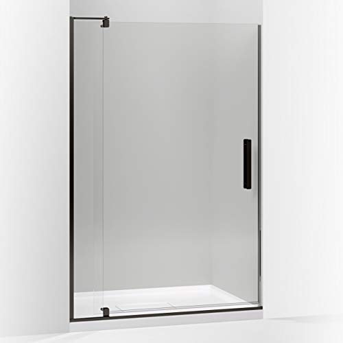 pivot shower door, 74H x 43-1/8-48W, with 5/16 thick Crystal Clear glass