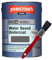 Johnstone's Trade Aqua Water Based Undercoat Dark Grey 1L with Avenue touch up brush