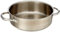 Paderno 11009-24 Casseruola Bassa, Due Maniglie,in Acciaio Inox, 24 cm