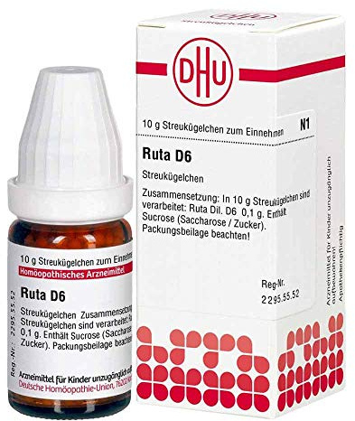 DHU Ruta D6 Streukügelchen, 10 g Globuli