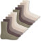 Footstar EVERYDAY! 10 PAAR Damen Herren Socken - Naturtöne 35-38