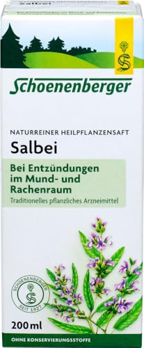 Salbei, Naturreiner Heilpflanzensaft bio 2 x 200 ml