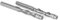 Yonico Solid Carbide Flush Trim Router Bit Spiral Set 2 Bit 1/4-Inch Shank 14220