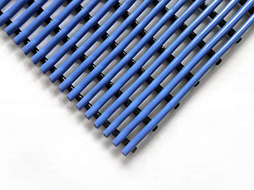 Tapis de piscine VinTube en vinyle pour douche, salle de bain, vestiaire, sauna, spa, draine l'eau, confortable sur pieds nus, tapis de couloir par MattingExperts (0,9 x 61,4 cm)