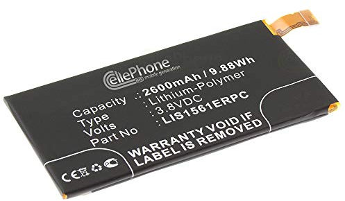 cellePhone Akku Li-Polymer kompatibel mit Sony Xperia Z3 Compact (Ersatz für LIS1561ERPC)