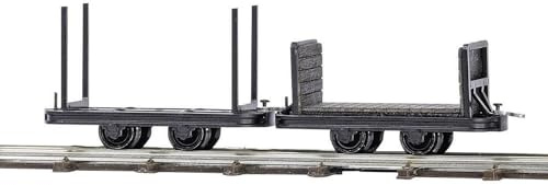 Busch Umwelt – bue12204 – Modelleisenbahnen – Wagon zu Ranchers und Wagon mit kleinen Bällchen Rechte