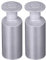 2 x Aluminium Pommes Frites Salz Streuer/Gewürz Streuer | Höhe 17 cm
