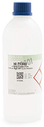 Hanna Instruments HI70300L - Solución de almacenamiento para electrodos Ph, 500 ml