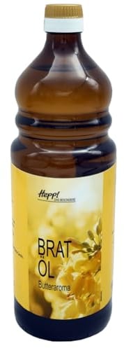 Hepp GmbH & Co KG - Bratöl mit Buttergeschmack 1000 ML Lichtschutzflasche