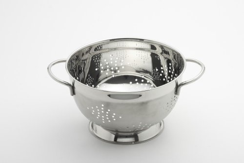 Weis 21929 Salat-/Gemüseseiher Durchmesser 29cm, Edelstahl, Silber, 29 x 29 x 19 cm