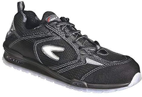 Cofra 78450-002.W43 PETRI S1 P SRC Sicherheitsschuhe, Schwarz, Größe 43