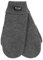 EEM Damen Winterhandschuhe Fäustling, 100% weiche Wolle, Thinsulate Thermofutter, anthrazit S/M