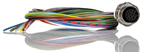 PHOENIX CONTACT SACC-E-FS-12CON-M16/0.5 SCO Einbausteckverbinder, 12-Polig, mit 0.5m PVC-Litze, 12 x 0.14mm² Leiterquerschnitt