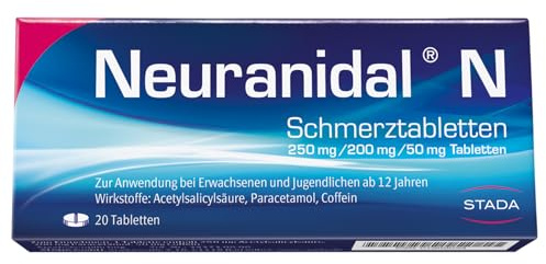 STADA Neuranidal N Schmerztabletten, apothekenpflichtig, 20 St