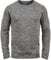 Blend BHDan Herren Strickpullover Feinstrick Pullover mit Rundhalsausschnitt Baumwollmischung Label-Patch Regular fit, Größe:XXL, Farbe:Pewter Mix (70817)