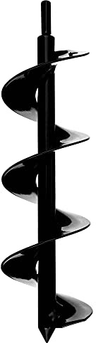Power Planter DIY Guru Garden Auger- 3x12 Drill Bit Hole Digger for Post Diggers, Digging Holes- Bulb Planter Tool- Auger Drill for Planting- Garden Digging Tool- 3/8 Non-Slip Hex Drive
