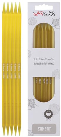 KnitPro Trendz Double Pointed Needles 8 (20cm) | 6.00mm