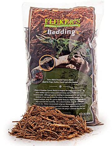 Fluker's Premium Tropical Cypress Bedding for Reptiles, 10 Pound (Pack of 1)