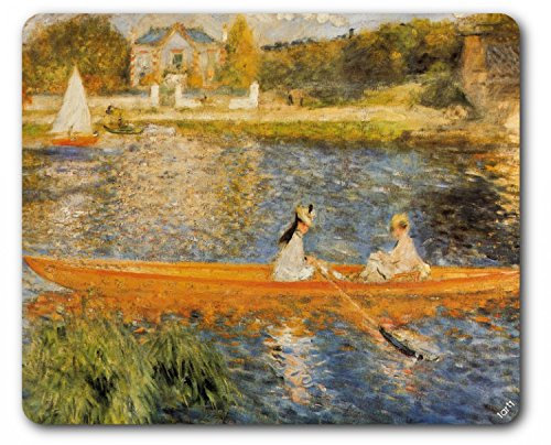 1art1 Pierre Auguste Renoir La Seine À Asnières, 1879 Tapis De Souris 23x19 cm