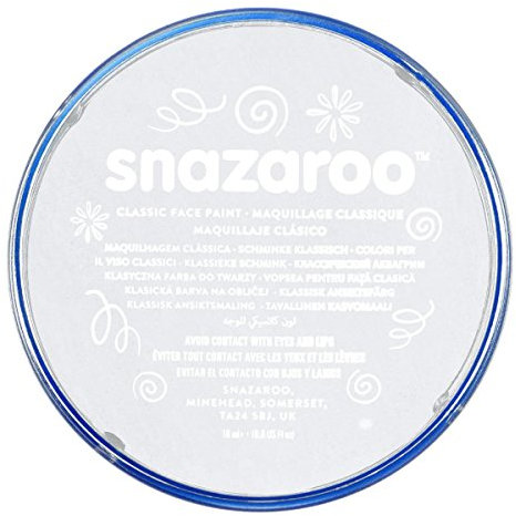 Pintura facial blanca Snazaroo