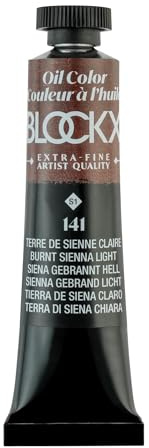 Blockx 212141BXC - Huile Terre de Sienne Claire - 20ml tube