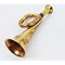 Military Chinesische Armee Messing und Kupfer Blasen Waldhorn Attack Krieg Command Signal Horn 15,2 cm Zoll