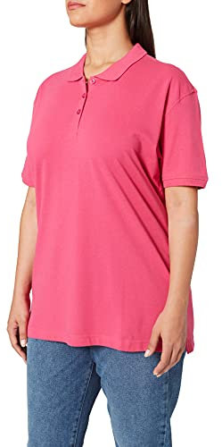 CliQue Damen Regular Fit Poloshirt,Pink (Bright Cerise), 42 EU (Herstellergröße:X-Large)