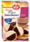 RUF Mini-Amerikaner, Backmischung für Gebäcktaler mit Kakao-Glasur und Zitronen-Glasur, ergibt 14 Stück, kurze Backzeit von nur 10 Minuten, 8er Pack (8x290g)