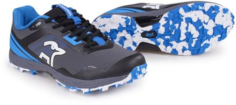 Kookaburra Hat Pulse Hockey Shoe, Zapato Unisex Adulto, Azul y Negro, 40,5 EU