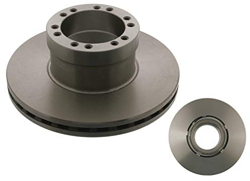 febi bilstein 29156 Brake Disc with ABS pulse ring (1 Brake Disc) front, internally ventilated
