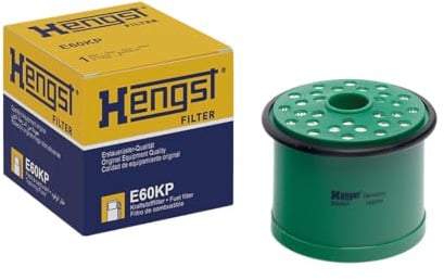 HENGST - Kraftstofffilter E60KP - Kraftstoff-Filtereinsatz für KFZ - Entfernt Staub und Schmutz - Schützt den Motor und das Einspritzsystem
