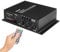 Pyle Class-T Bluetooth Power Audio Amplifier - 120W Mini Dual Channel Sound Stereo Receiver Box w/USB, RCA, 12V Adapter - For Subwoofer Speaker, Home Theater, PA System, Studio Use PFA220BT