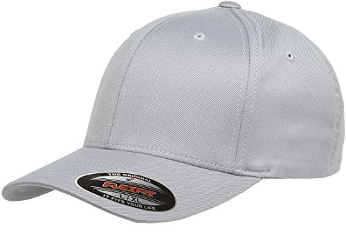 Flexfit 6277 Wooly Cap, silber, L/XL