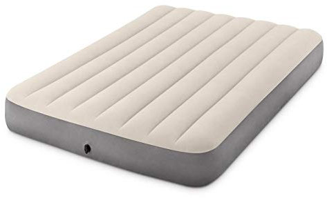 Intex 64708E Full Deluxe Dura Beam Single High Fibertech Air Mattress Airbed