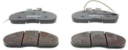 FERODO Brake Pads | FVR792 | OE-Matching Quality | Eco-Friction Fuse+ Technology | Pack of 4